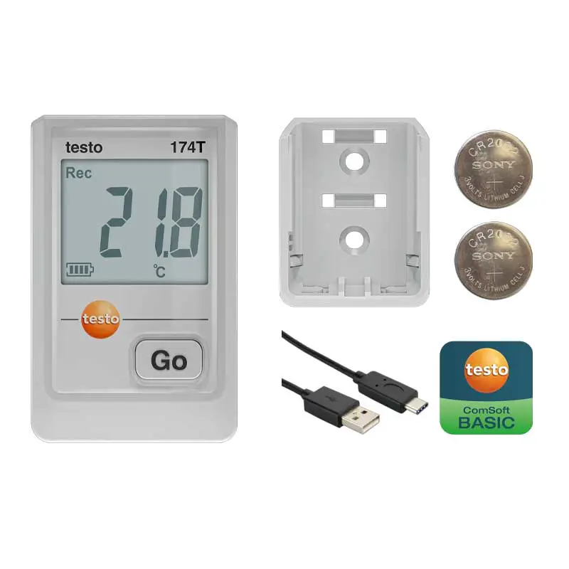 مینی دیتالاگر دما testo 174 T